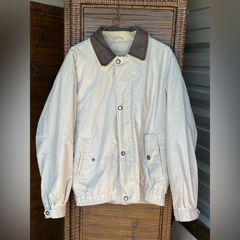 Vintage London Fog Khaki Tan Bomber Jacket
Coat Lining Spring Field Utility M